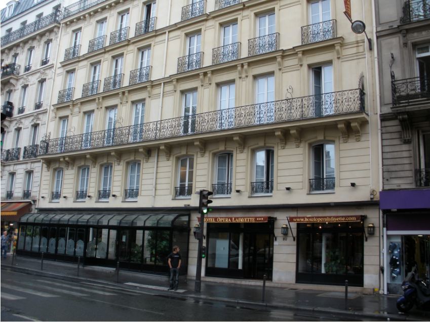 Hôtel Opera Lafayette Paris Exterior foto