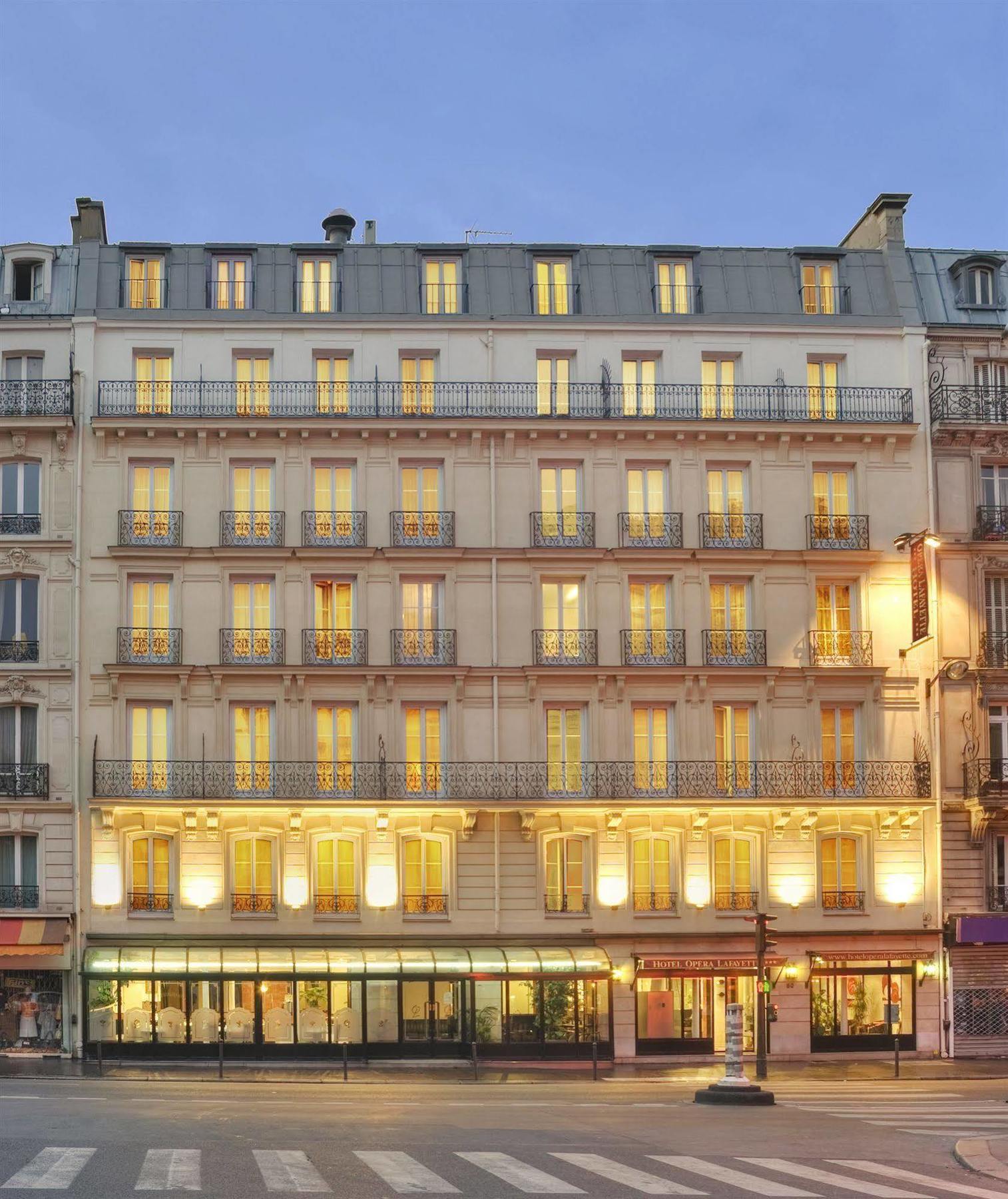 Hôtel Opera Lafayette Paris Exterior foto